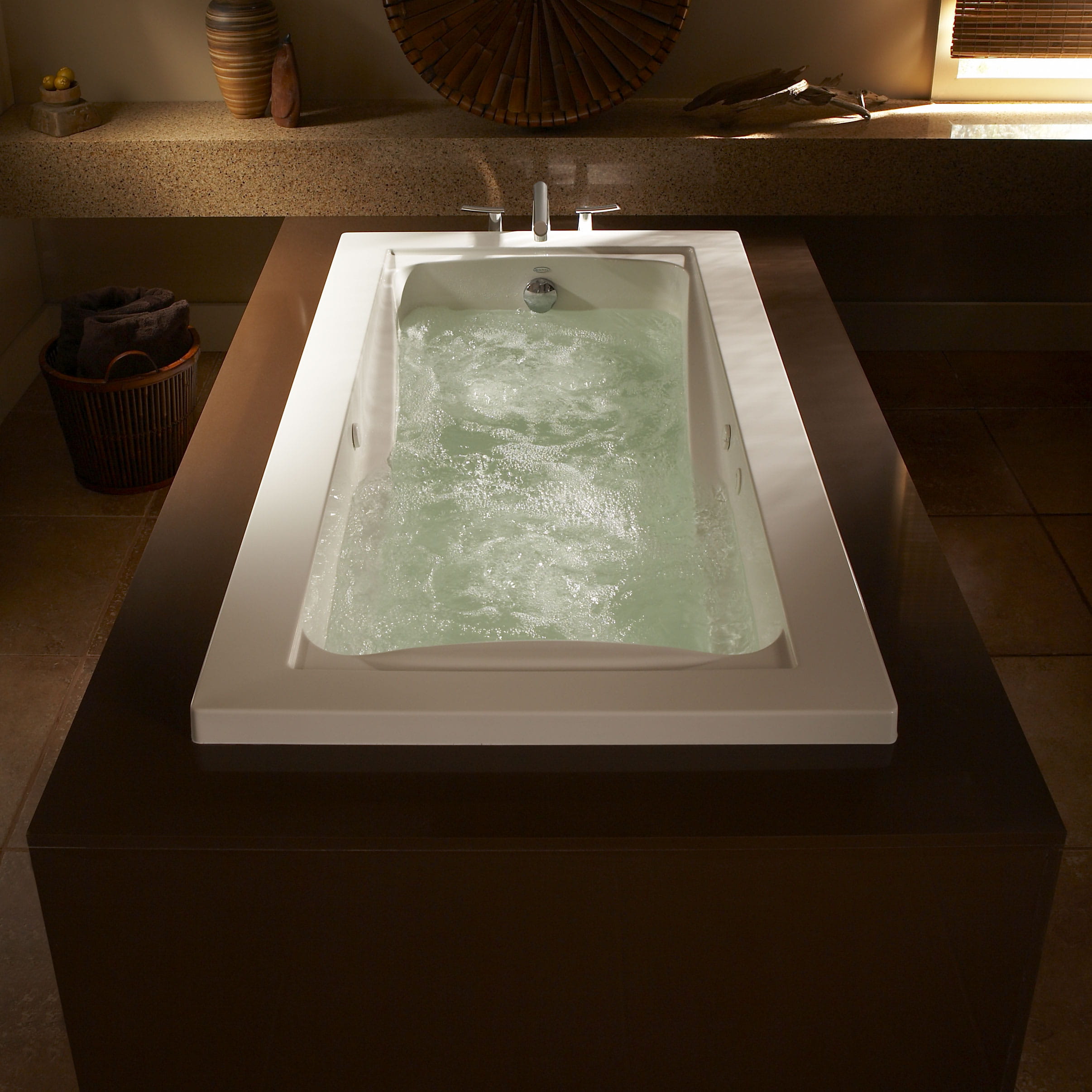 Green Tea® 66 x 36-Inch Drop-In Bathtub With EcoSilent® EverClean® Hydromassage System